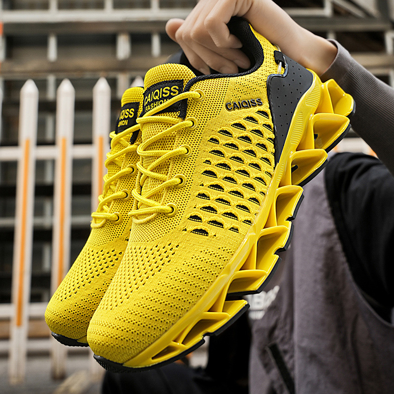 Shock Absorbing Gym Trainers - Günlük Spor Ayakkabılar Erkek Şok Emici