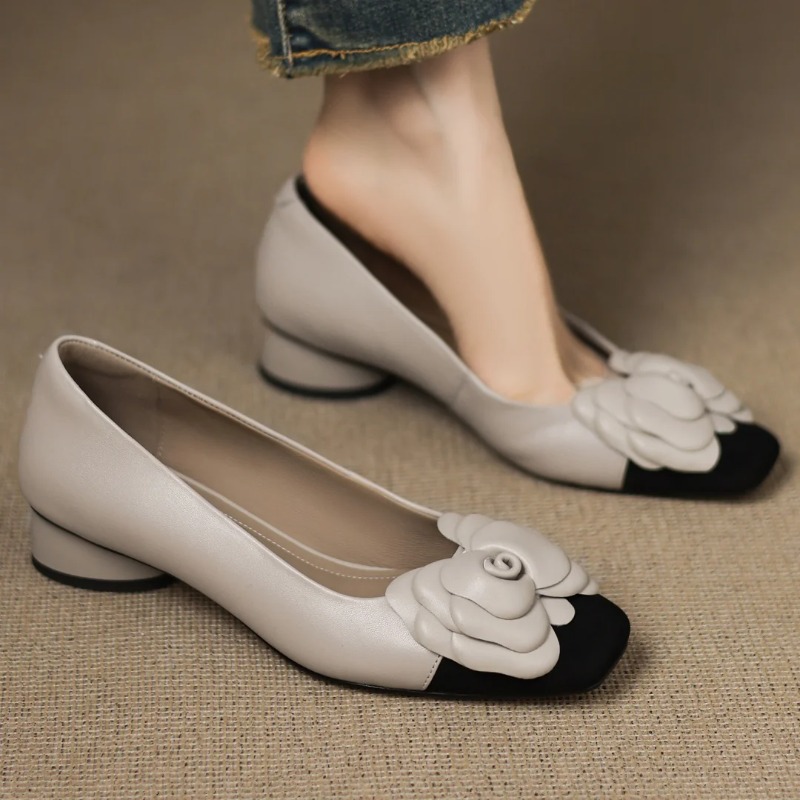 Women'S Shoes - Büyük beden 34-41 kadın koyun derisi