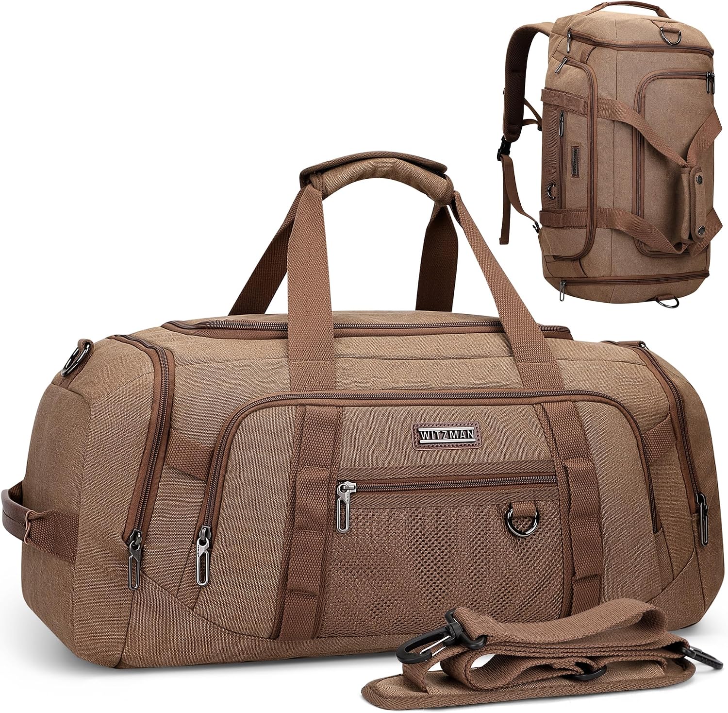 Men'S Shoes - Erkekler için Kanvas Seyahat Çantası 3'ü