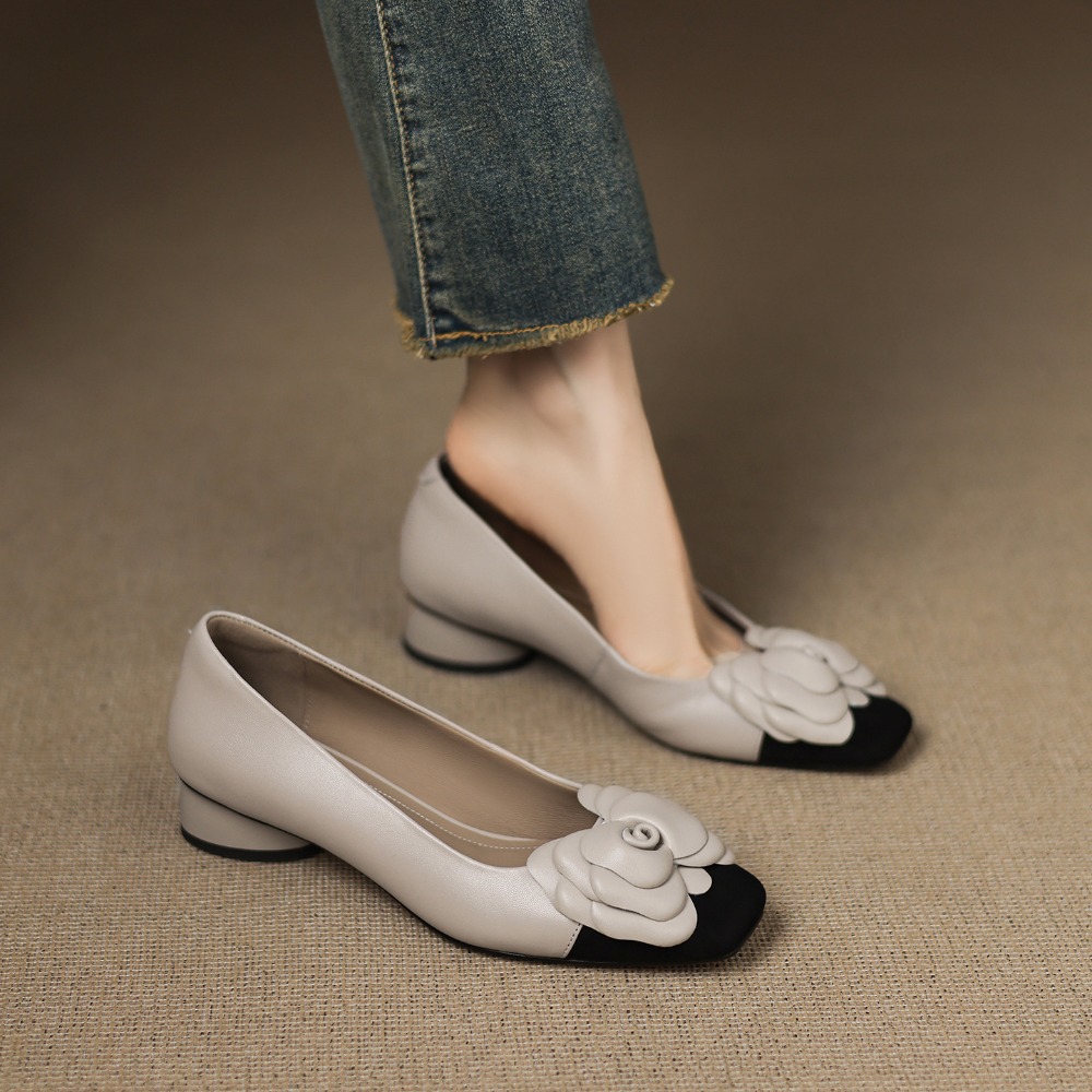 Moda Çiçek Desenli Tek Ayakkab - Women'S Shoes incelemesi ve fiyatı
