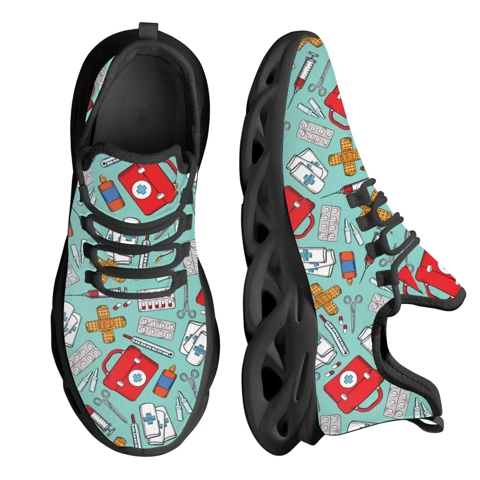 Özel Yapım Kırmızı Medikal Kut - Knit Fabric Lace Up Sneakers incelemesi ve fiyatı