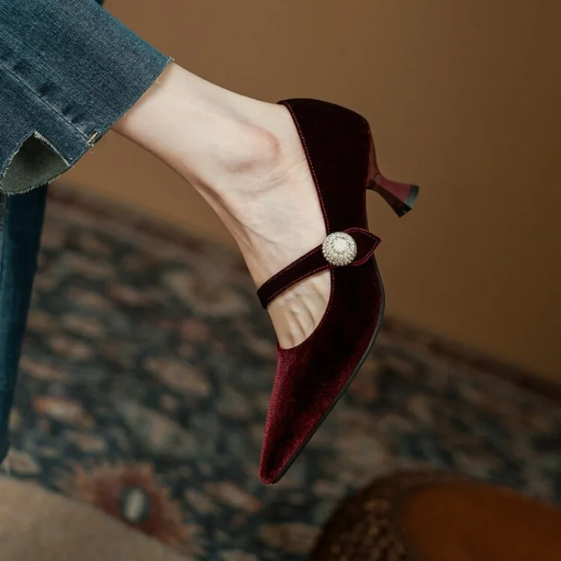 Şarap Kırmızısı Sivri Burun Ma - Boots incelemesi ve fiyatı