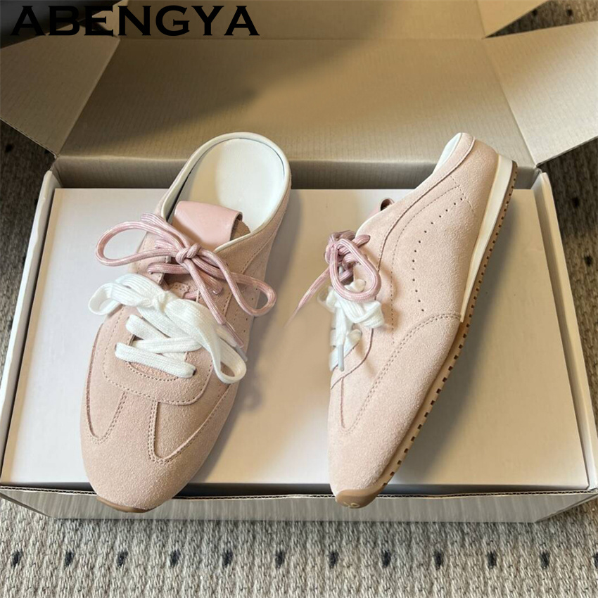 Kadın bağcıklı rahat düz terli - Running Shoes incelemesi ve fiyatı