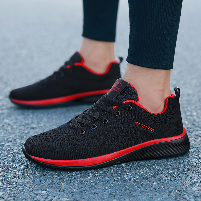 MAEDEF spor ayakkabı için erke - Knit Fabric Lace Up Sneakers incelemesi ve fiyatı
