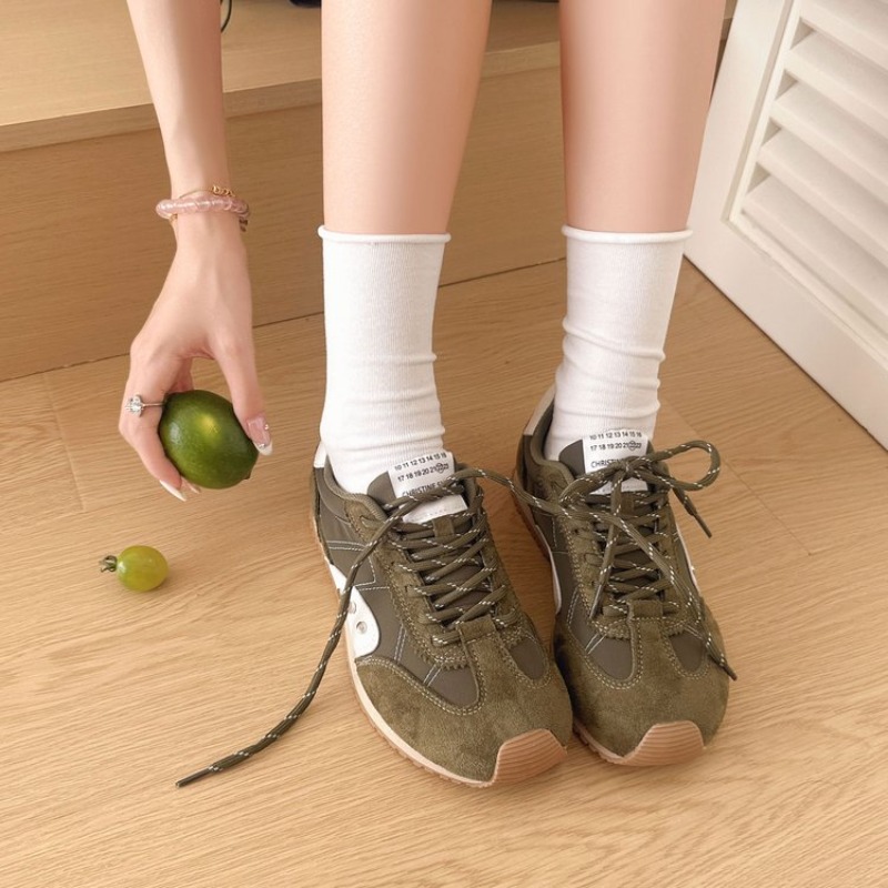 Retro Renk Bloklu Spor Ayakkab - Sneakers incelemesi ve fiyatı