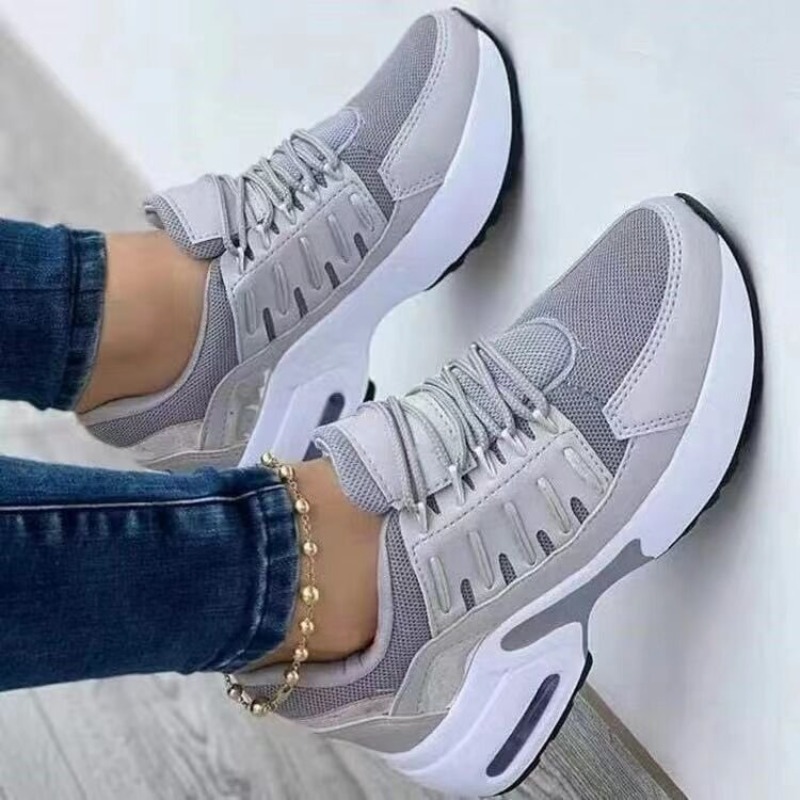 Bayan Moda Spor Ayakkabı Platf - Breathable Mesh Athletic Shoes incelemesi ve fiyatı